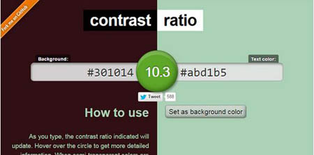 Contrast Ratio